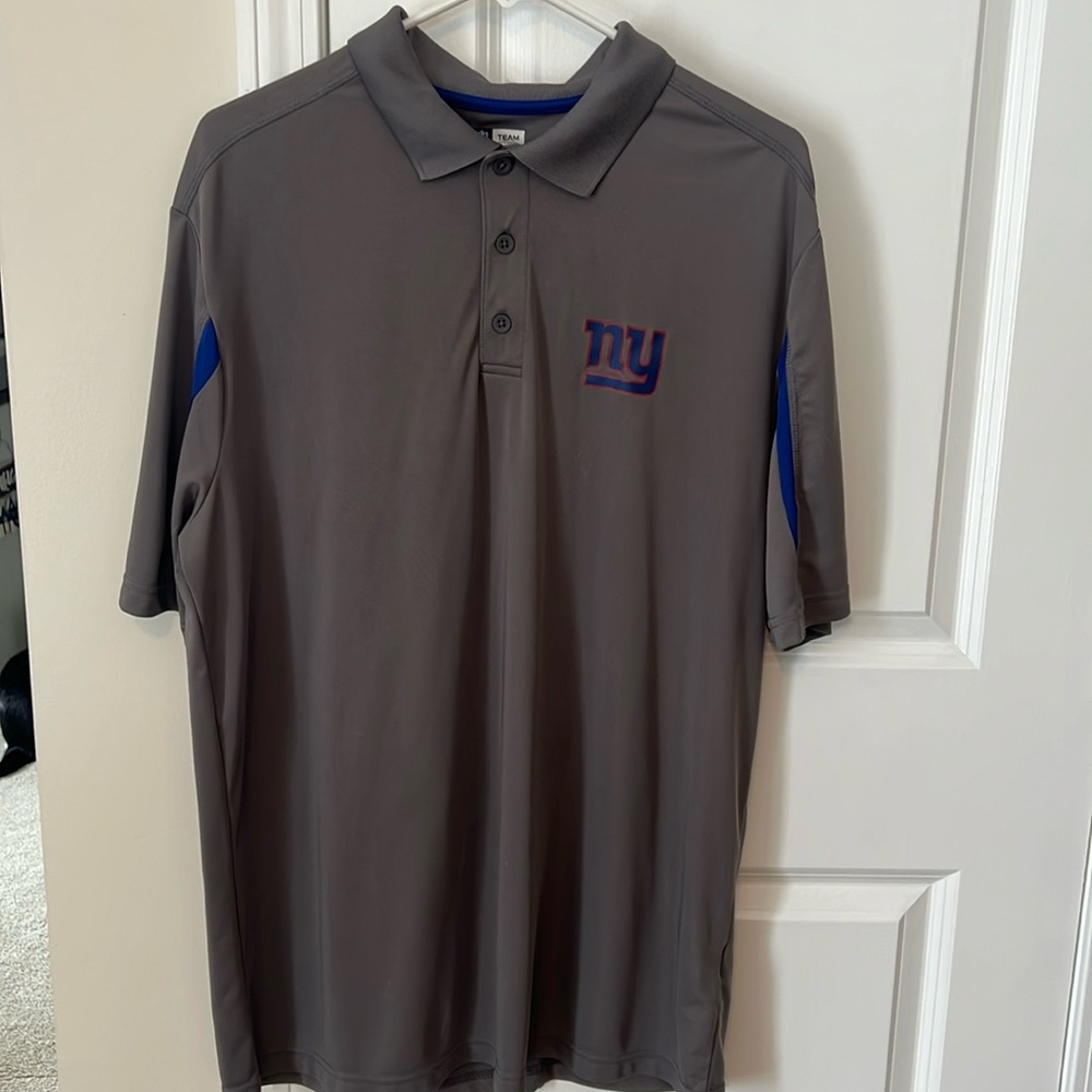 NFL Team Apparel TX3 Cool New York Giants Short Sleeve Polo